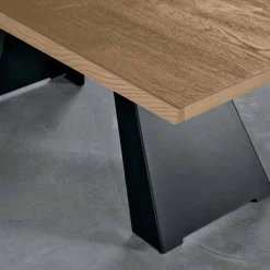 Viadurini Living Esstische Nach Mass|Ausziehbare Esstische-Moderner seitlich ausziehbarer Tisch aus Eichenholz made in Italy, Zerba