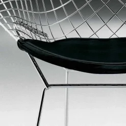 Viadurini Living Moderne Stühle-Moderner Stahlstuhl mit Luxus-Ledersitz Made in Italy - Beniamino