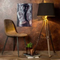 Viadurini Living Vintage Stühle-Moderner Stuhl aus Kunstleder Elice für Esszimmer oder Küche 4 Stück