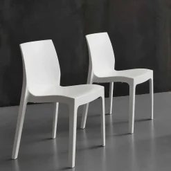 Viadurini Moderne Stühle-Moderner Stuhl aus Polypropylen Imperia