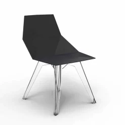 Vondom Gartenstühle Kunststoff-Moderner Stuhl Faz von aus Polypropylen und Polycarbonat, 4 Stück