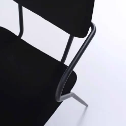 Viadurini Living Moderne Stühle-Moderner Stuhl mit Armlehnen und Sitzbezug aus Samt, 4 Stück - Cioli