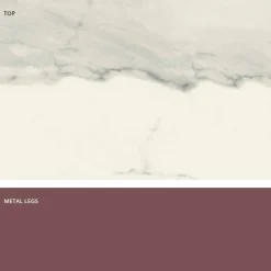 Viadurini Living Esstische-Moderner Tisch mit glaskeramischer Oberfläche, hergestellt in Italien, Mitia