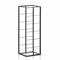 Viadurini Living Design Weinregal-Moderner Tischflaschenhalter für 12 Flaschen aus Matt Black Metal - Wein