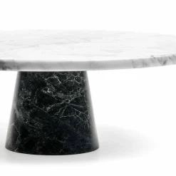 Viadurini Kitchen Küchenzubehör-Moderner Tortenständer aus Carrara-Marmor und Marquinia Made in Italy - Spino