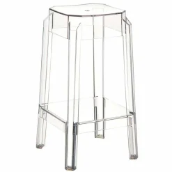 Viadurini Küchenhocker-Moderner transparenter Hocker aus Polycarbonat Pescara