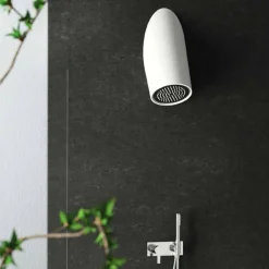 Viadurini Bathroom Duschköpfe-Moderner Wandmontierter Duchkopf aus Luxolid in Italien hergestellt, Rubano