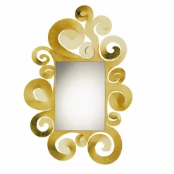 Viadurini Living Wandspiegel-Moderner Wandspiegel aus farbigem Eisen Made in Italy - Tiziano