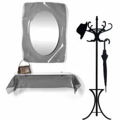 Viadurini Living Wandspiegel-Moderner Wandspiegel der Diva geraucht, hergestellt in Italien