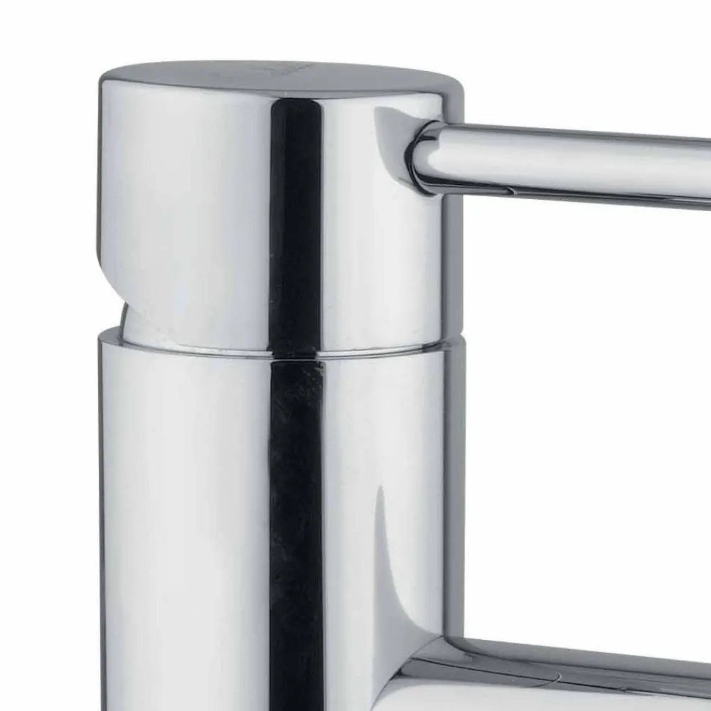 Viadurini Taps Waschbeckenarmaturen-Moderner Waschbeckenmischer aus Chrom-Messing Hergestellt in Italien - Ermia