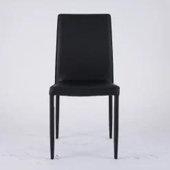 Viadurini Living Moderne Stühle-Moderner Wohnbereichsstuhl aus Öko-Leder und Metall, hergestellt in Italien – Michaela