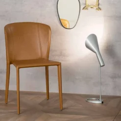 Viadurini Living Vintage Stühle-Moderner Wohnzimmer-Kunstledersessel, 4 Stück - Accadia