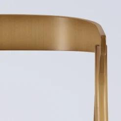 Viadurini Living Moderne Stühle-Moderner Wohnzimmerstuhl in verschiedenen Stoffen mit Holzschale - Wolter