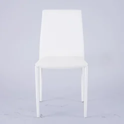 Viadurini Living Moderne Stühle-Moderner Wohnzimmerstuhl aus Öko-Leder und Metall, hergestellt in Italien – Reka