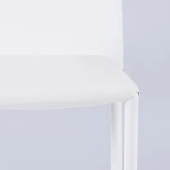 Viadurini Living Moderne Stühle-Moderner Wohnzimmerstuhl aus Öko-Leder und Metall, hergestellt in Italien – Reka