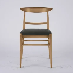 Viadurini Living Moderne Stühle-Moderner Wohnzimmerstuhl aus Stoff und Massivholz, hergestellt in Italien – Wilma