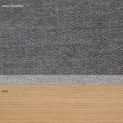 Viadurini Living Moderne Stühle-Moderner Wohnzimmerstuhl aus Stoff und Holz, hergestellt in Italien, Oriella