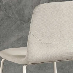 Viadurini Living Moderne Stühle-Moderner Wohnzimmerstuhl aus Stoff und Metall, hergestellt in Italien, Ägypten