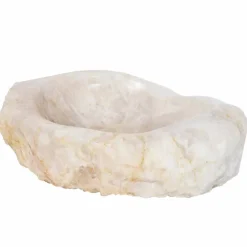 Viadurini Bathroom Steinwaschbecken-Modernes Aufsatzwaschbecken aus Quarzkristall Iva, handgemachtes Stück