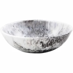 Viadurini Bathroom Harzwaschbecken-Modernes Aufsatzwaschbecken aus Lavabo-Dogliola-Harz in Schwarz und Braun