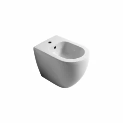 Viadurini Bathroom Bidet-Modernes Bidet aus Keramik Shine Square Rimless 54x35cm made in Italy