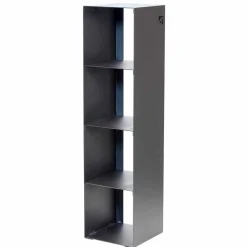 Viadurini Fire Design Moderne Design Bücherregale-Modernes Boden Bücherregal in Schwarz, Rot, Weiß, Grau Eisen Made in Italy - Cauro