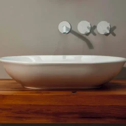 Viadurini Bathroom Keramikwaschbecken-Modernes Design Aufsatzwaschbecken aus Keramik made in Italy