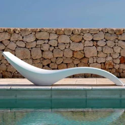 Myyour Sonnenliegen-Modernes Design Chaiselongue aus farbigem Polyethylen - Cloe von