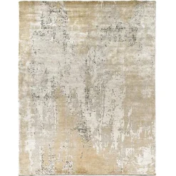 Viadurini Carpets Teppiche-Modernes Design Eleganter Teppich für Wohnzimmer in Bambusseide und Wolle - Pascha