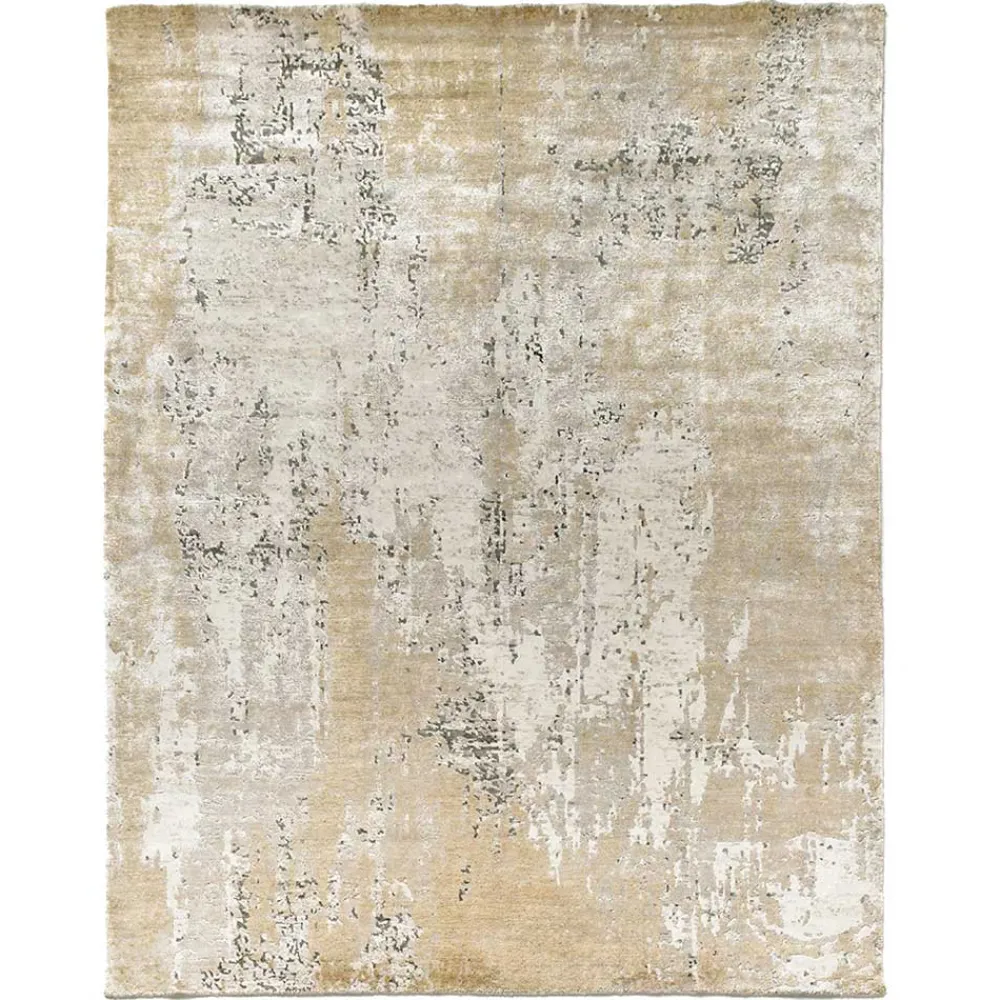 Viadurini Carpets Teppiche-Modernes Design Eleganter Teppich für Wohnzimmer in Bambusseide und Wolle - Pascha