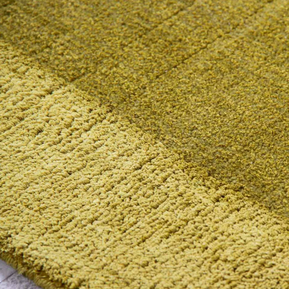 Viadurini Carpets Teppiche-Modernes Design farbiger und großer Teppich aus Seide und Wolle mit Bandmischung