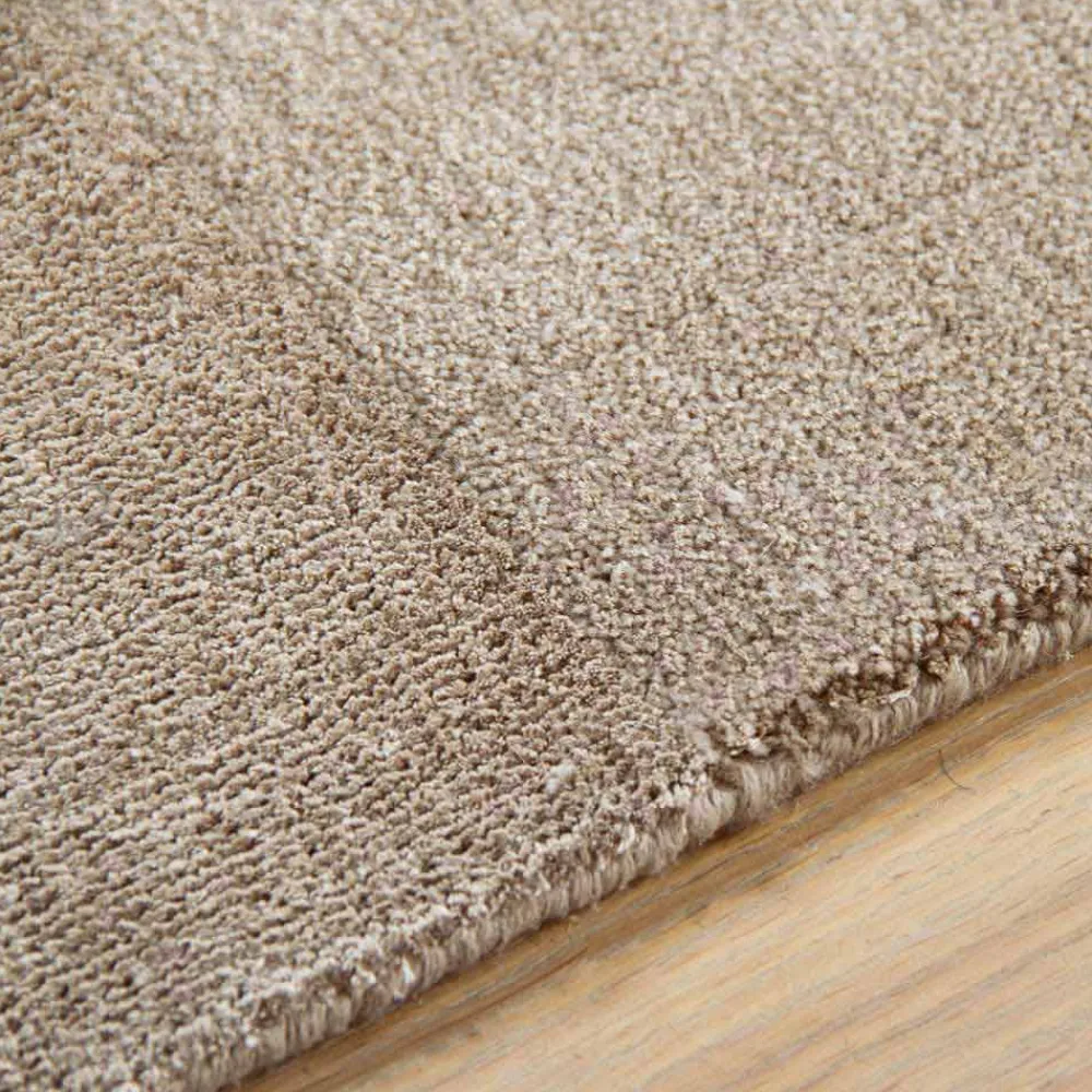 Viadurini Carpets Teppiche-Modernes Design farbiger und großer Teppich aus Seide und Wolle mit Bandmischung