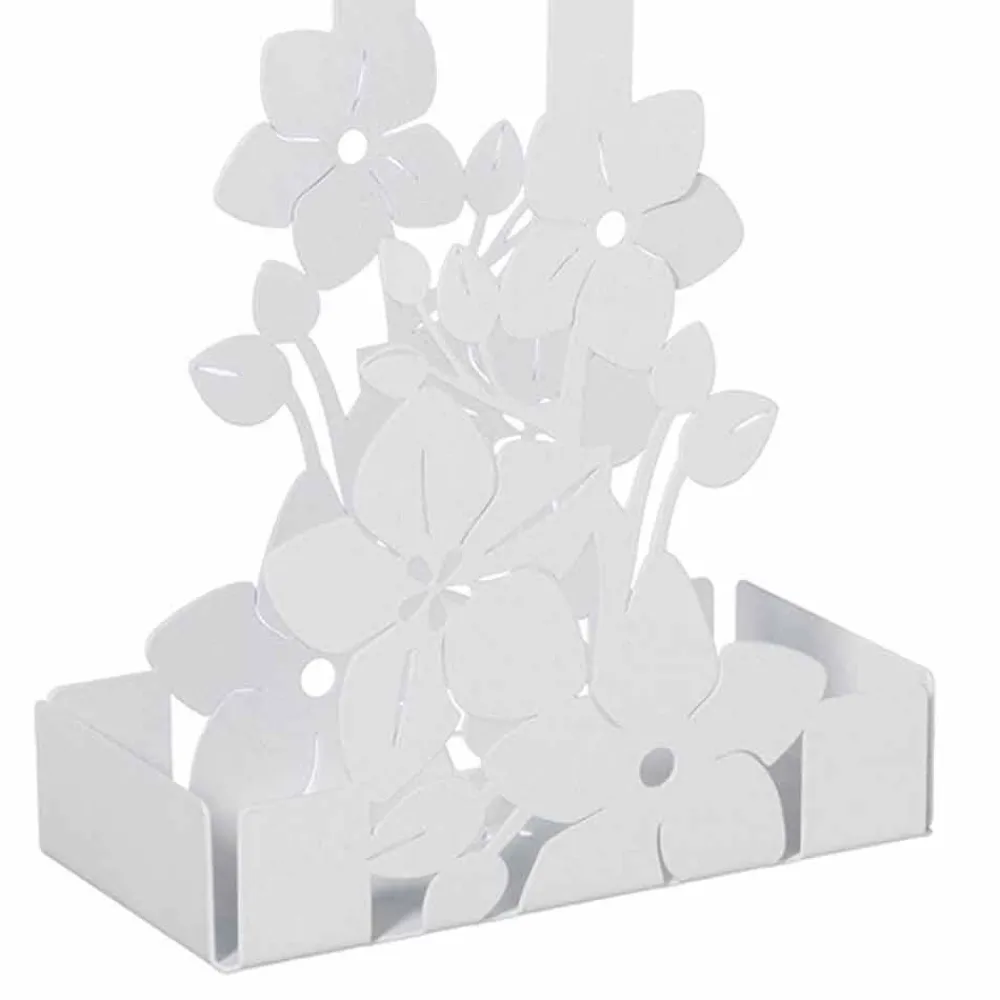 Viadurini Kitchen Küchenzubehör-Modernes Design Floral Eisen Cup Holder Korb Made in Italy - Marken