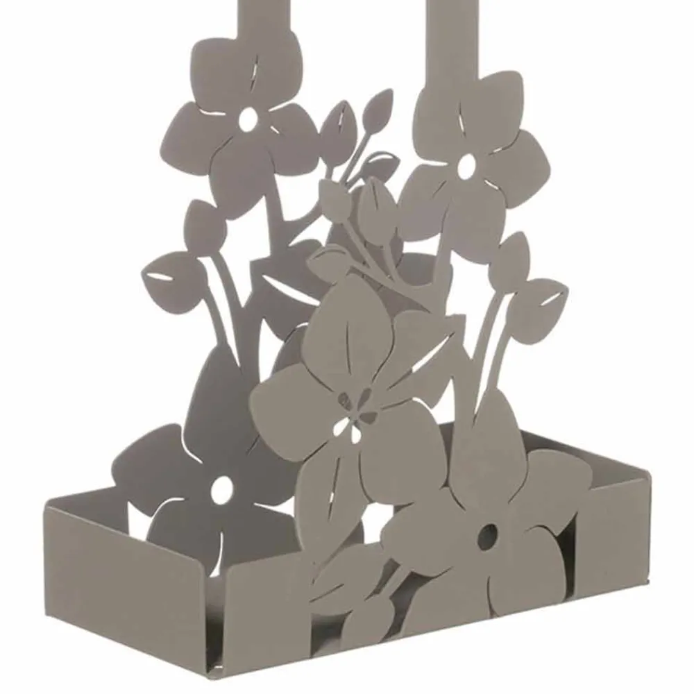 Viadurini Kitchen Küchenzubehör-Modernes Design Floral Eisen Cup Holder Korb Made in Italy - Marken