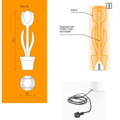 Myyour Lichtmöbel-Modernes Design Helle Gartenmöbel Dekoration - Tulpe von