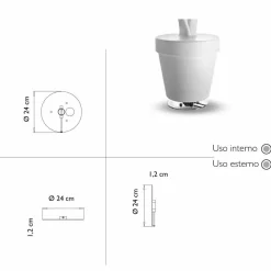 Myyour Lichtmöbel-Modernes Design Helle Gartenmöbel Dekoration - Tulpe von