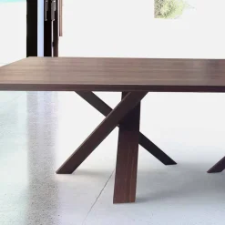 Viadurini Living Esstische Nach Mass|Esstische-Modernes Design Holztisch 240x120 cm made in Italy Tree