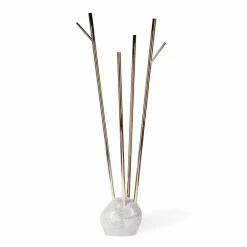 Viadurini Living Garderobenständer-Modernes Design Kleiderständer Zak, mit Marmorsockel, made in Italy