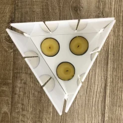 Viadurini Lighting Deko Artikel Und Wohnaccessoires-Modernes Design Laterne aus hochwertigem weißem Corian Made in Italy - Sisifo