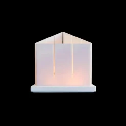 Viadurini Lighting Deko Artikel Und Wohnaccessoires-Modernes Design Laterne aus hochwertigem weißem Corian Made in Italy - Sisifo