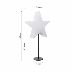 Viadurini Lighting Design Beleuchtung|Design Tischlampen-Modernes Design Tischleuchte, Stern mit oder ohne Sockel - Littlestar