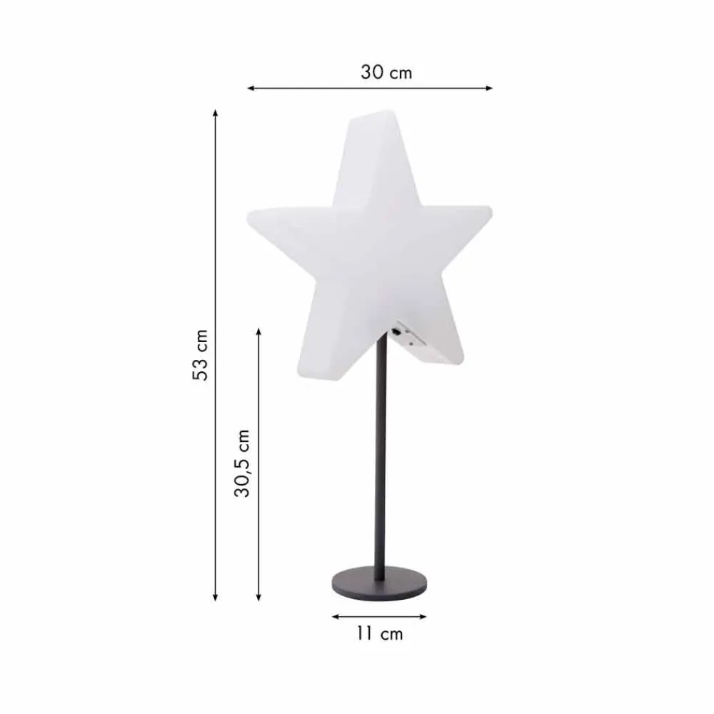 Viadurini Lighting Design Beleuchtung|Design Tischlampen-Modernes Design Tischleuchte, Stern mit oder ohne Sockel - Littlestar