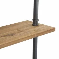 Viadurini Living Wandregale-Modernes Design Wandregal im Industriestil aus Eisen und Holz - Katrine