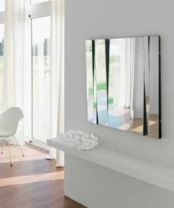 Viadurini Living Wandspiegel-Modernes Design Wandspiegel aus Glas und Metall Made in Italy - Pallino