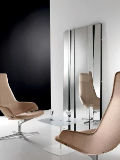 Viadurini Living Wandspiegel-Modernes Design Wandspiegel aus Glas und Metall Made in Italy - Pallino