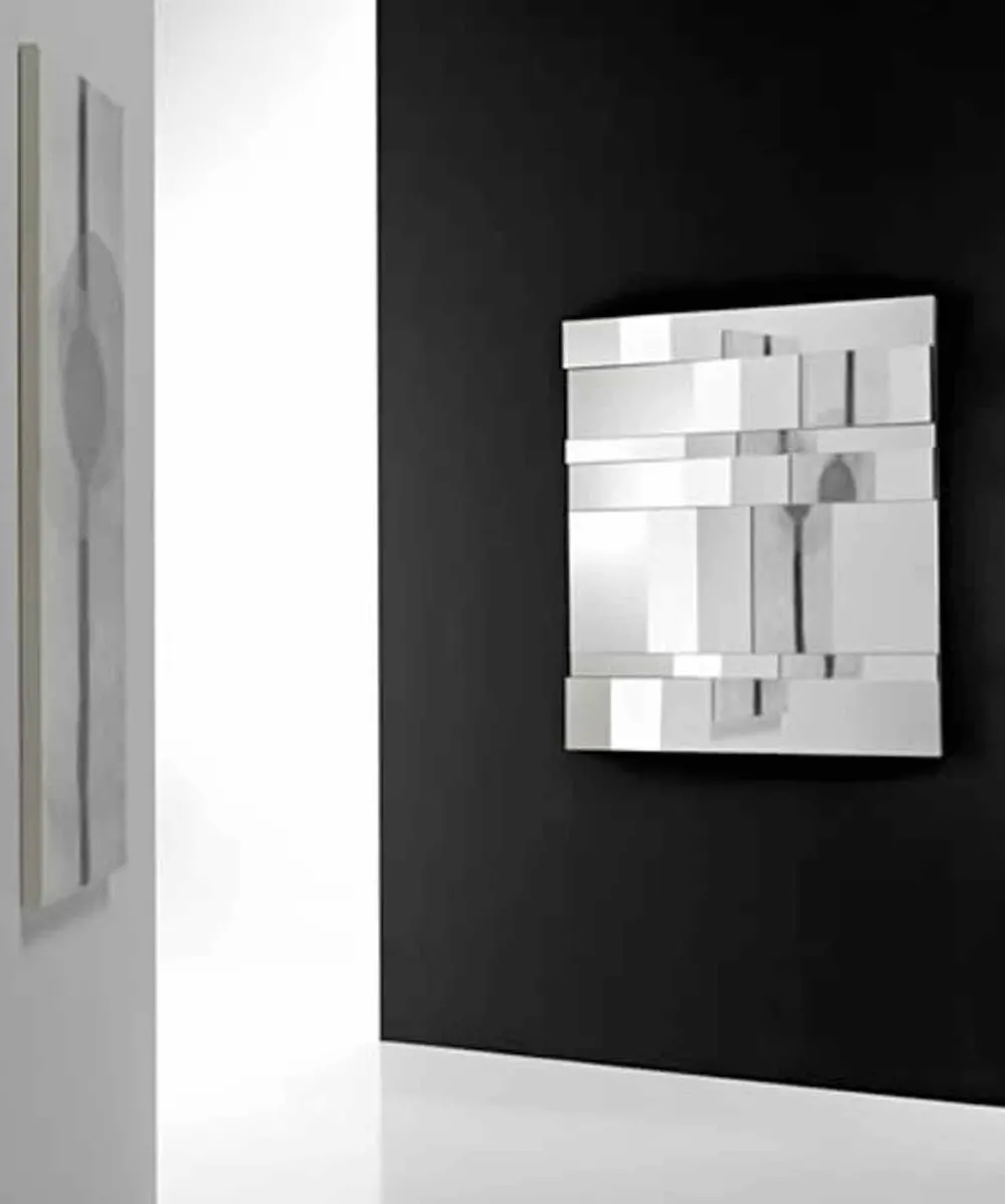 Viadurini Living Wandspiegel-Modernes Design Wandspiegel aus Glas und Metall Made in Italy - Pallino