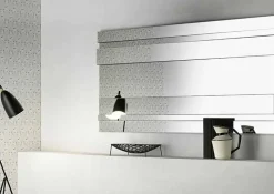Viadurini Living Wandspiegel-Modernes Design Wandspiegel aus Glas und Metall Made in Italy - Pallino