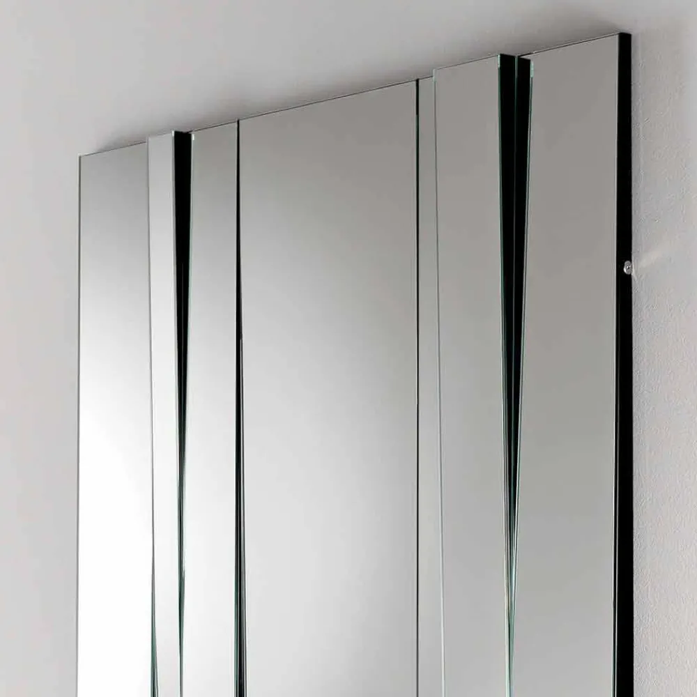 Viadurini Living Wandspiegel-Modernes Design Wandspiegel aus Glas und Metall Made in Italy - Pallino