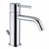 Viadurini Taps Waschbeckenarmaturen-Modernes Design Waschbeckenmischer aus verchromtem Messing Made in Itlay - Liro