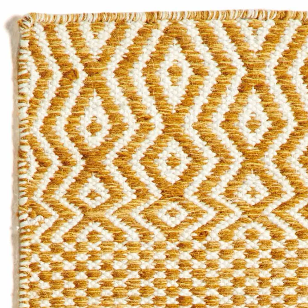 Viadurini Carpets Teppiche-Modernes Design Wohnzimmer Teppich aus handgefertigter Wolle und Baumwolle - Minera